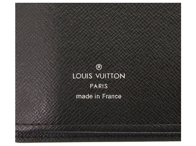Brazza Louis Vuitton Monogram Macassar Long Wallet Brown Black - view 9