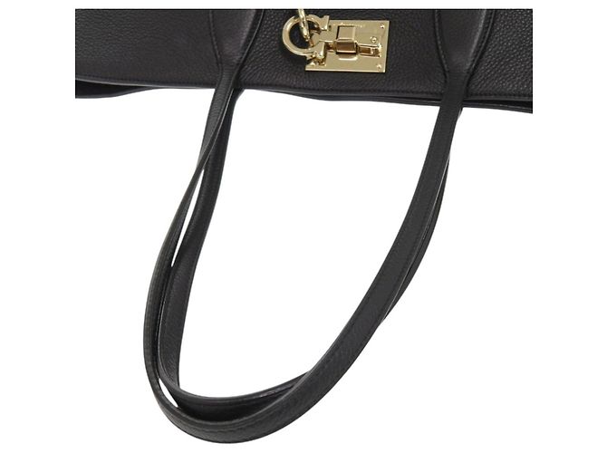 Gancini Leder Tote Bag von Salvatore Ferragamo - Ansicht 5
