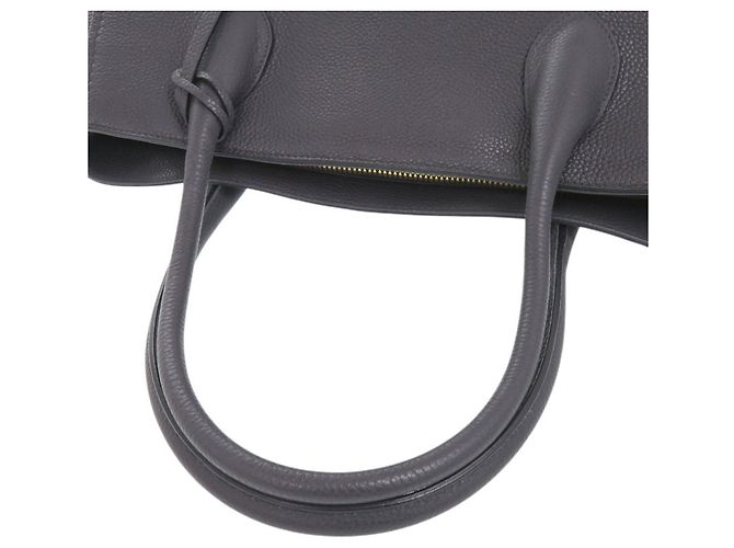 Graue Leder-Tote von Salvatore Ferragamo Braun - Ansicht 5