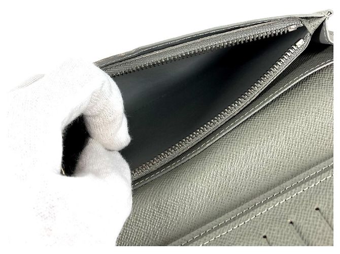 Portafoglio Lungo Brazza in Titanio Monogramma Louis Vuitton Marrone - vista 12