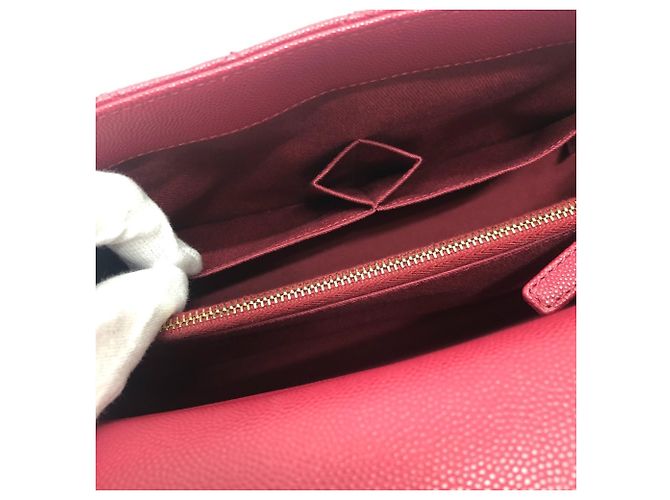 Borsa 2 in 1 Chanel Matelassé Coco Handle 29 Rosso - vista 16