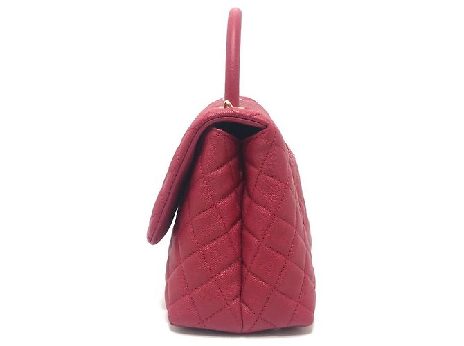 Borsa 2 in 1 Chanel Matelassé Coco Handle 29 Rosso - vista 2