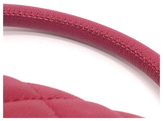 Borsa 2 in 1 Chanel Matelassé Coco Handle 29 Rosso - vista 8