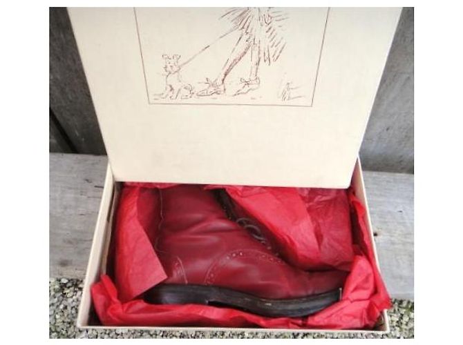 Botines Emma 2 Sartore de piel roja - vista 6