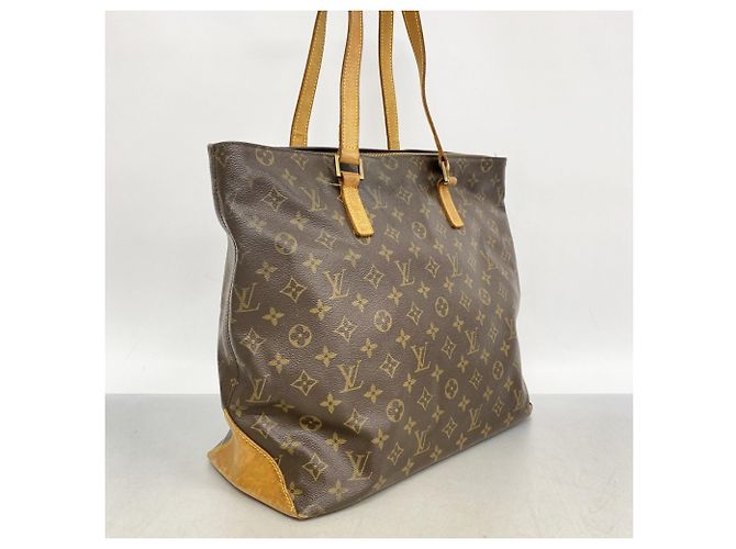 Louis Vuitton Monogram Cabas Mezzo Tote Bag Braun - Ansicht 2