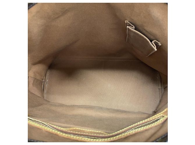 Louis Vuitton Monogram Cabas Mezzo Tote Bag Braun - Ansicht 4