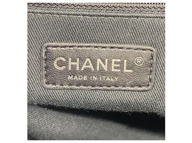 Borsa Tote Chanel Deauville con catena Marrone - vista 5