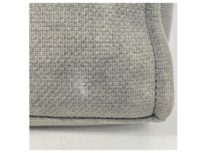 Borsa Tote Chanel Deauville con catena Marrone - vista 7