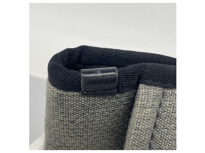 Borsa Tote Chanel Deauville con catena Marrone - vista 8