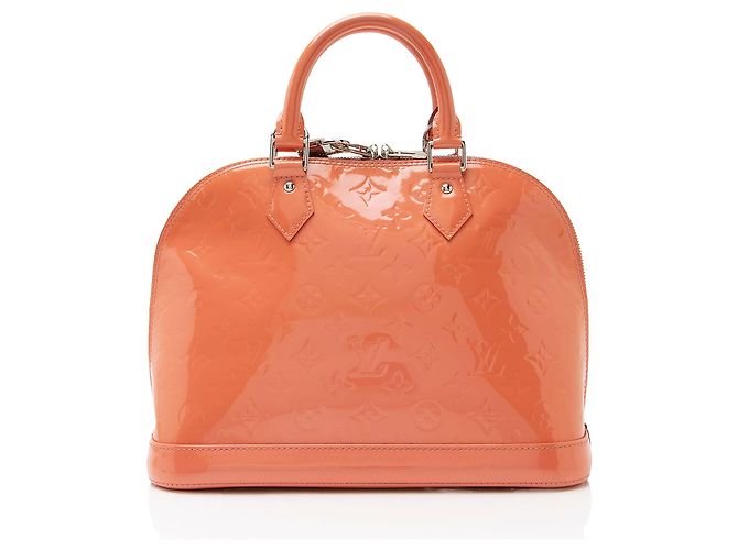 Sac à main Alma PM en Monogram Vernis de Louis Vuitton Rose - vue 3
