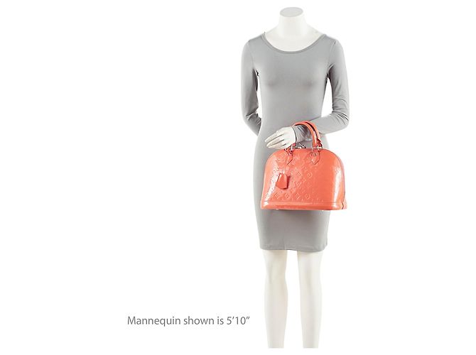 Sac à main Alma PM en Monogram Vernis de Louis Vuitton Rose - vue 5