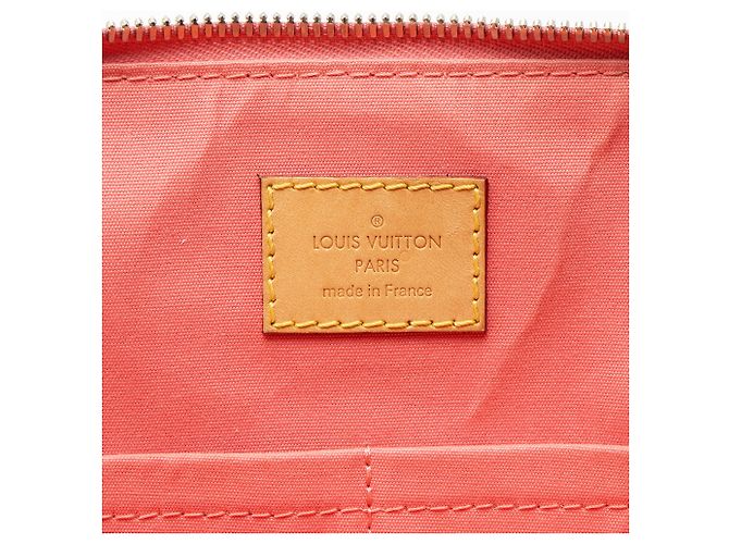 Sac à main Alma PM en Monogram Vernis de Louis Vuitton Rose - vue 8