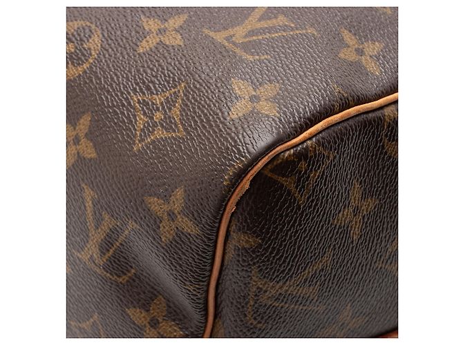 Borsa a Spalla Speedy Bandouliere 30 in Tela Monogram Louis Vuitton Marrone - vista 10