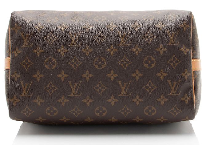Borsa a Spalla Speedy Bandouliere 30 in Tela Monogram Louis Vuitton Marrone - vista 4