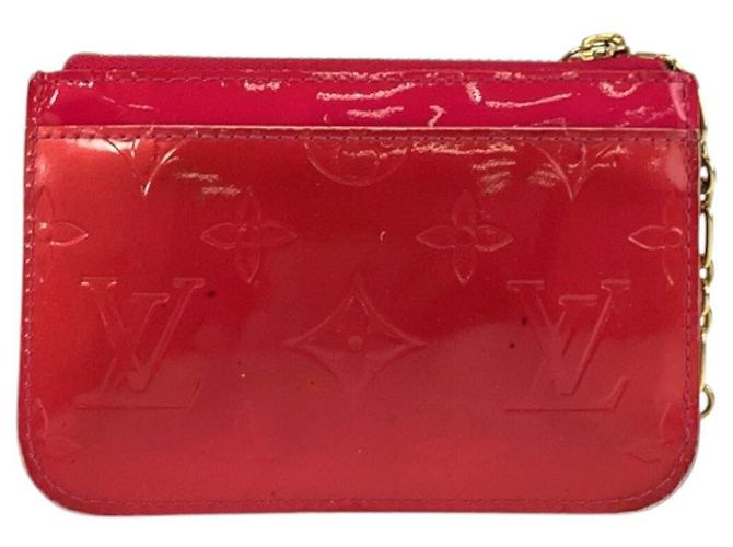 Schlüsselhalter Pochette Cles Vernis Louis Vuitton Pink - Ansicht 2