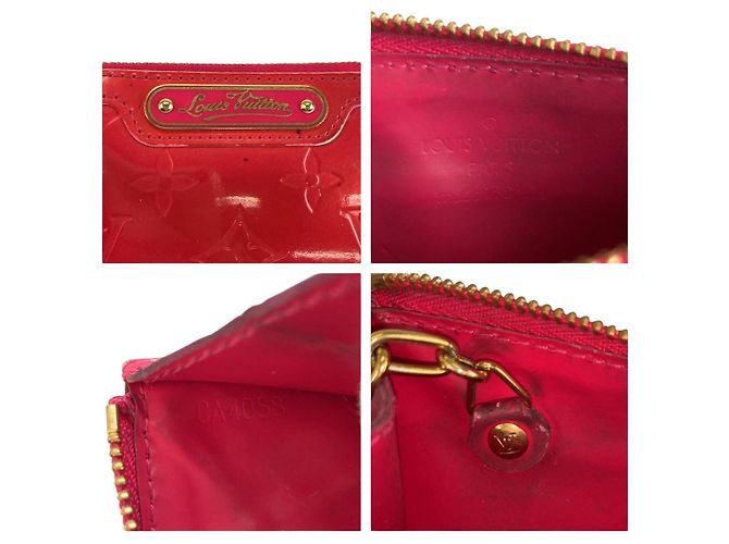 Schlüsselhalter Pochette Cles Vernis Louis Vuitton Pink - Ansicht 3