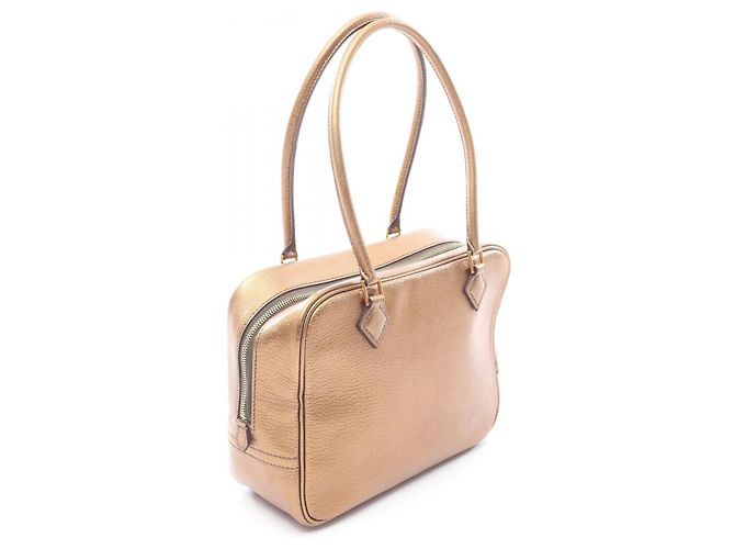 Bolso Hermès Mini Plume 20 Marrón Castaño - vista 8