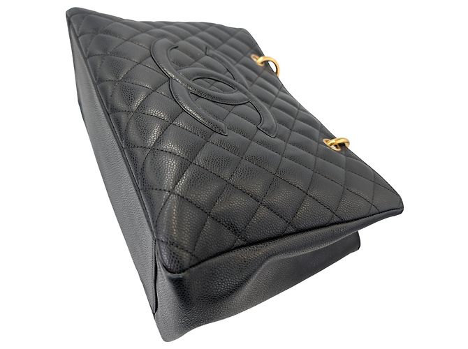Chanel GST Caviar Nero Oro - vista 7