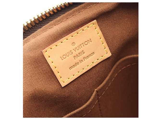 Borsa Louis Vuitton Palermo PM Marrone - vista 10