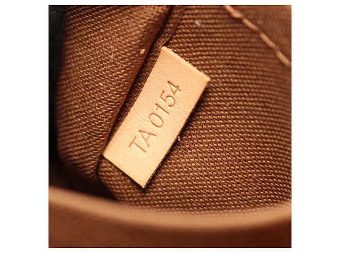 Borsa Louis Vuitton Palermo PM Marrone - vista 6