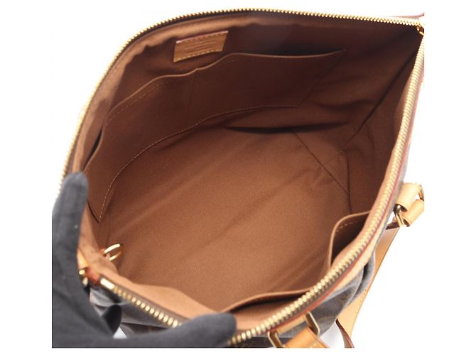 Borsa Louis Vuitton Palermo PM Marrone - vista 9