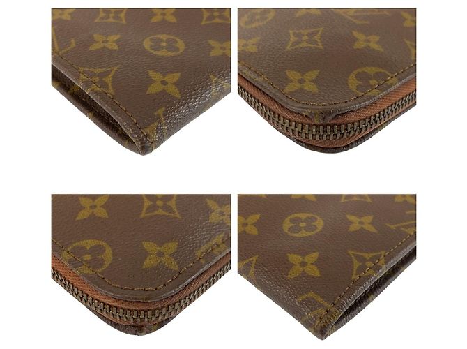 Borsa Clutch Monogram Louis Vuitton Marrone - vista 4