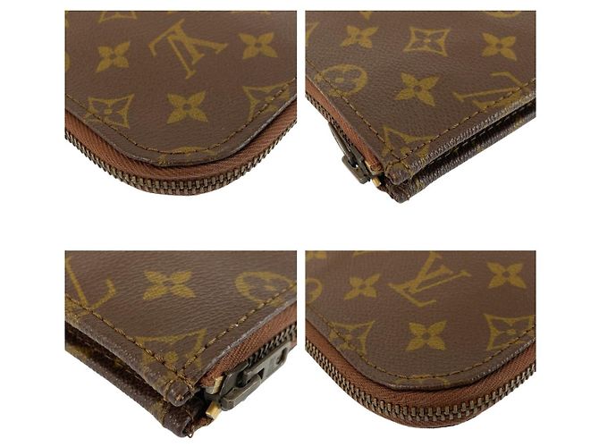 Borsa Clutch Monogram Louis Vuitton Marrone - vista 5