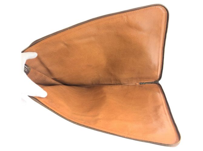 Borsa Clutch Monogram Louis Vuitton Marrone - vista 8