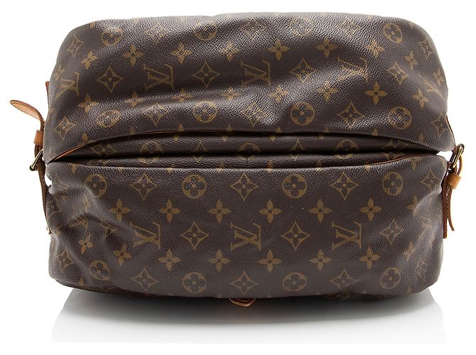 Louis Vuitton Vintage Monogramm Canvas Saumur 35 Umhängetasche Braun - Ansicht 4