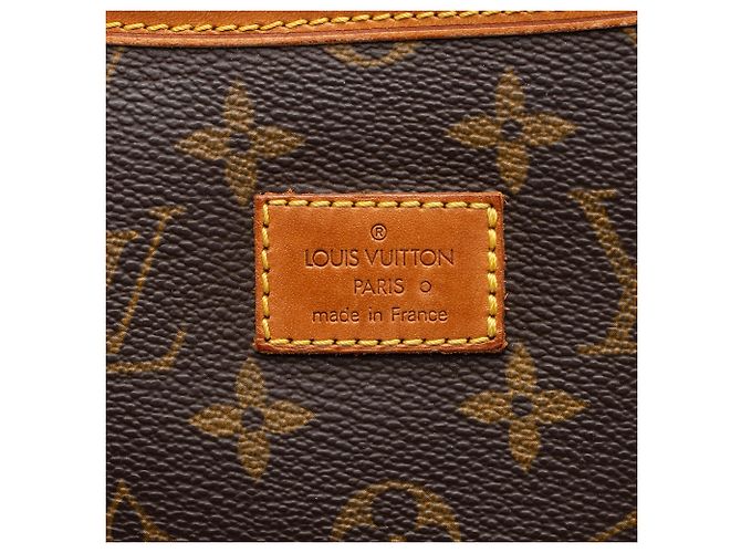 Louis Vuitton Vintage Monogramm Canvas Saumur 35 Umhängetasche Braun - Ansicht 9