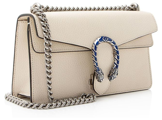 Gucci Leder Dionysus Medium E/W Schultertasche Weiß - Ansicht 2