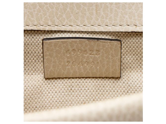Gucci Leder Dionysus Medium E/W Schultertasche Weiß - Ansicht 6