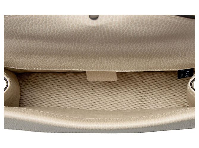 Gucci Leder Dionysus Medium E/W Schultertasche Weiß - Ansicht 7