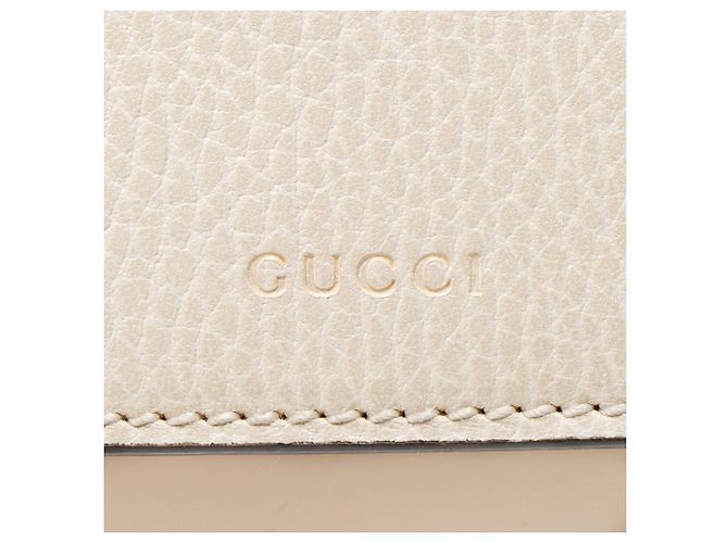 Gucci Leder Dionysus Medium E/W Schultertasche Weiß - Ansicht 9
