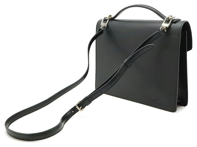 Borsa 2WAY Monceau Epi Louis Vuitton Nero - vista 2