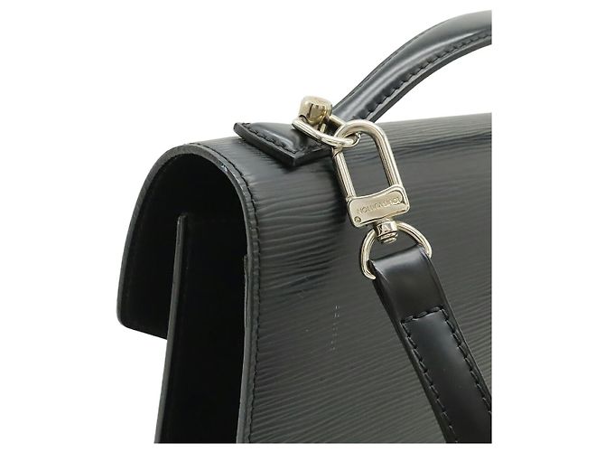 Borsa 2WAY Monceau Epi Louis Vuitton Nero - vista 5
