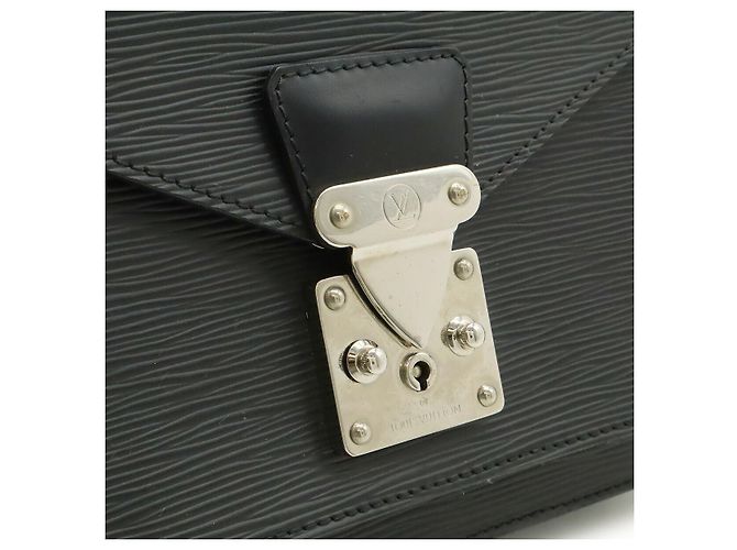 Borsa 2WAY Monceau Epi Louis Vuitton Nero - vista 9