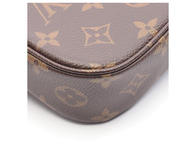 Borsa a mano Louis Vuitton Ivy Chain Wallet Marrone - vista 2