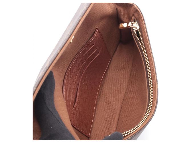 Borsa a mano Louis Vuitton Ivy Chain Wallet Marrone - vista 5