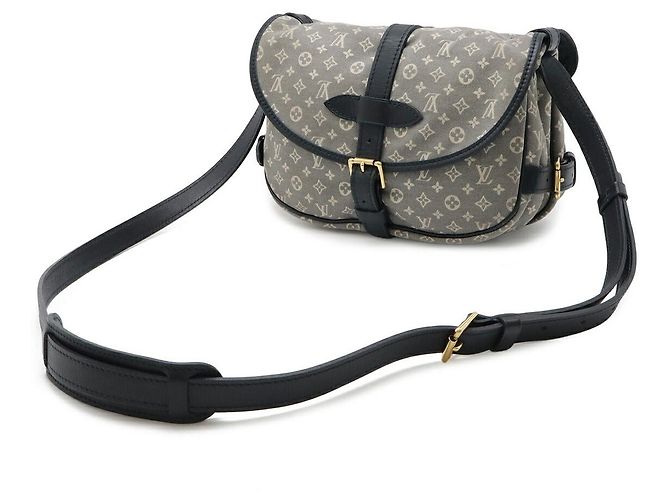 Borsa a Spalla Saumur PM Monogram Idylle Louis Vuitton Blu - vista 2