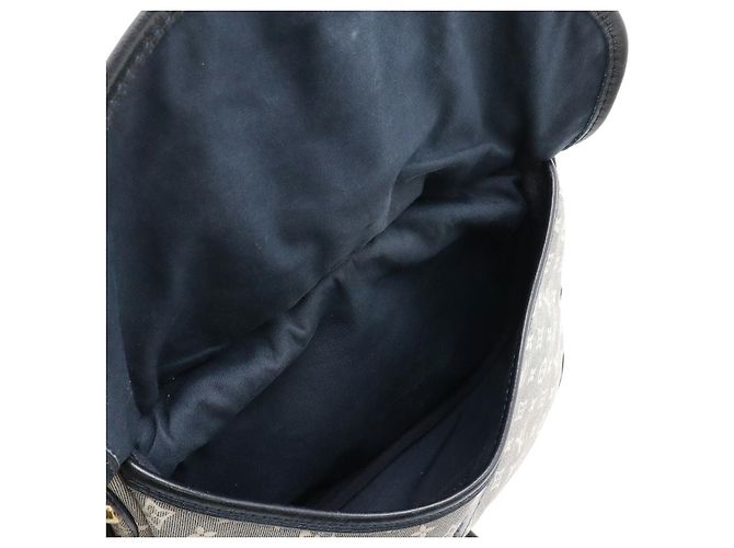 Borsa a Spalla Saumur PM Monogram Idylle Louis Vuitton Blu - vista 6