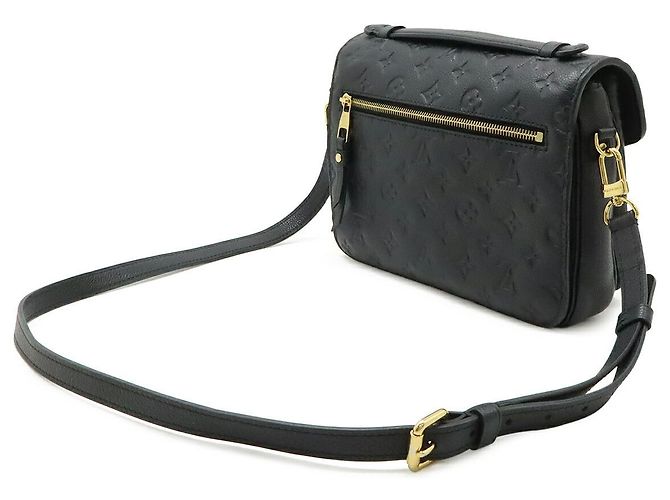 Borsa Pochette Metis MM in Monogram Empreinte Louis Vuitton Nero - vista 2