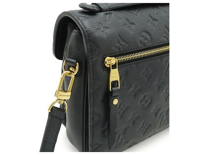 Borsa Pochette Metis MM in Monogram Empreinte Louis Vuitton Nero - vista 7