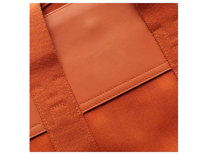 Borsa in pelle Hermès Valparaiso MM arancione - vista 10