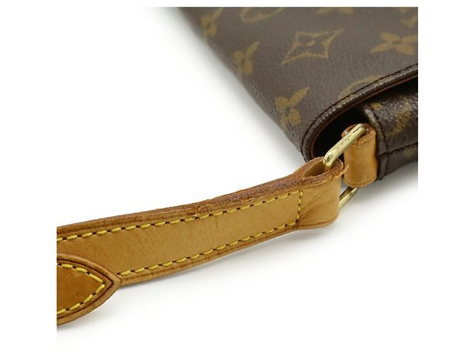 Borsa a Spalla Musette Tango Monogramma Louis Vuitton Marrone - vista 8