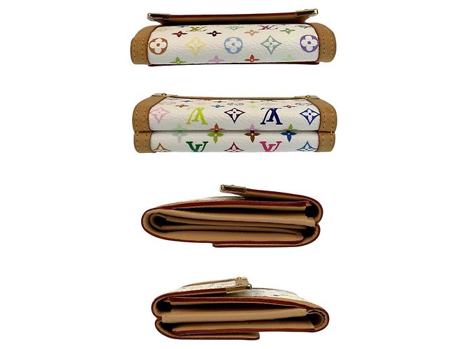 Louis Vuitton Multicolor Kompaktgeldbörse Weiß - Ansicht 10