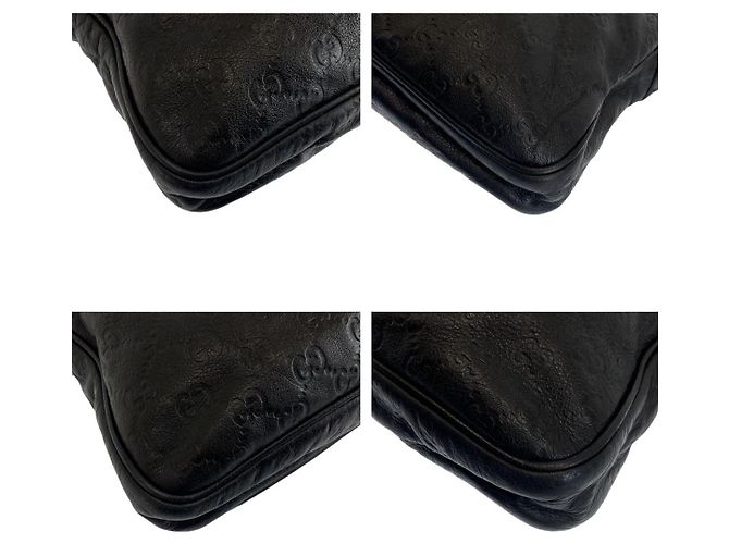 Malette d'affaires en cuir Gucci Noir - vue 3