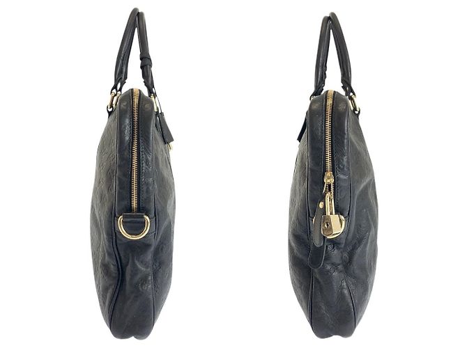 Malette d'affaires en cuir Gucci Noir - vue 8