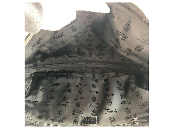Malette d'affaires en cuir Gucci Noir - vue 9