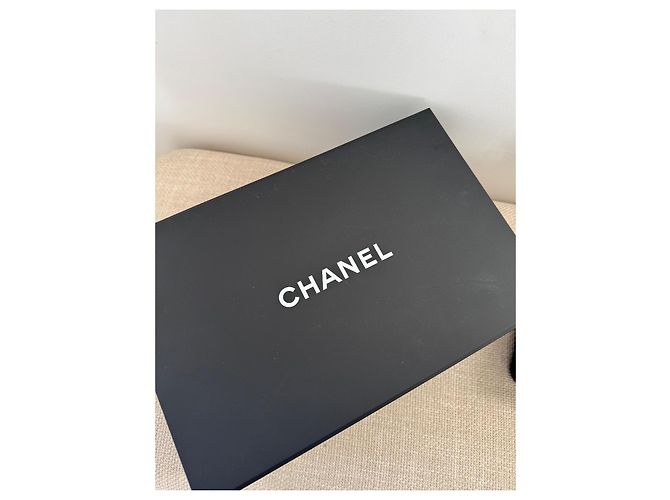 Timeless Borsa Chanel Mini Flan Nera in Pelle Nero - vista 7
